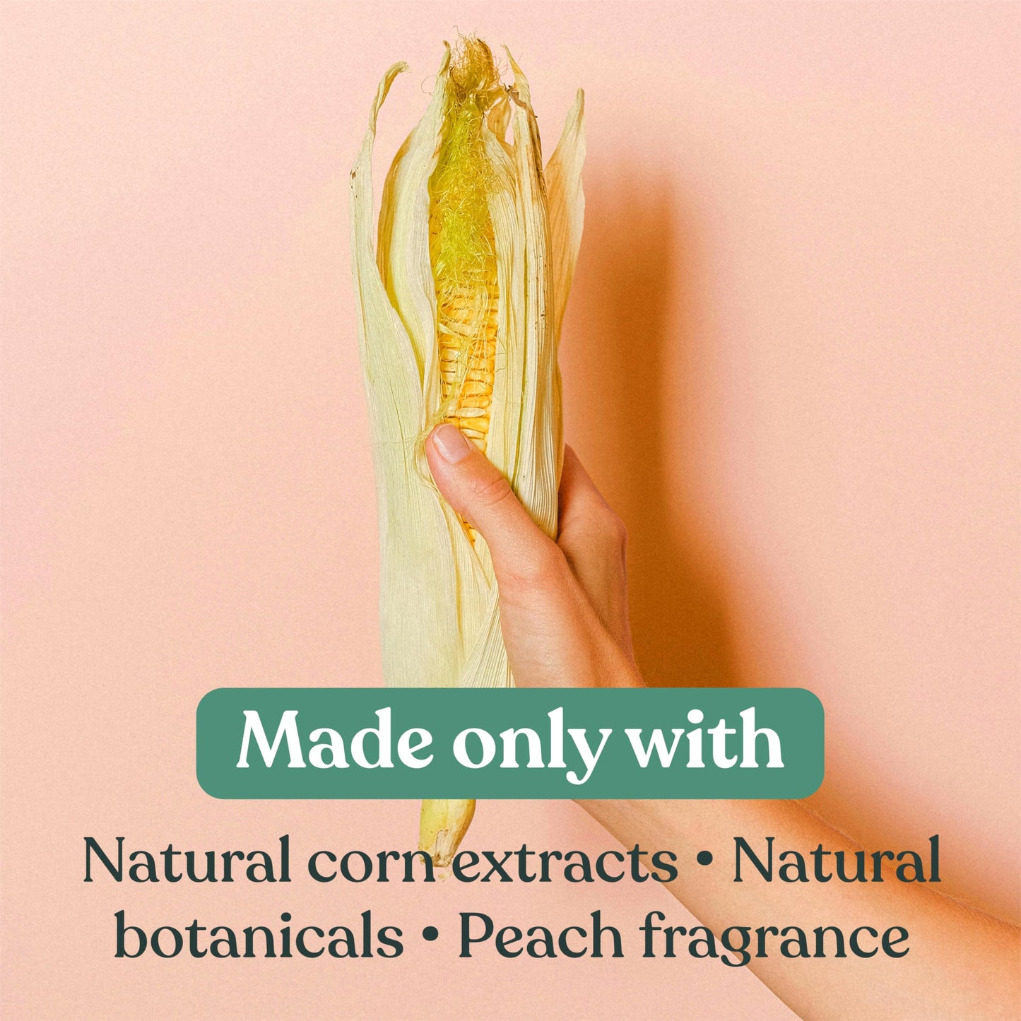 Lazy Coconuts Sweet Peach Laundry Beads - Eco Friendly, Plastic Free, Minimal, Natural Ingredients - Dye Free Laundry Scent Boosters, Zero Waste