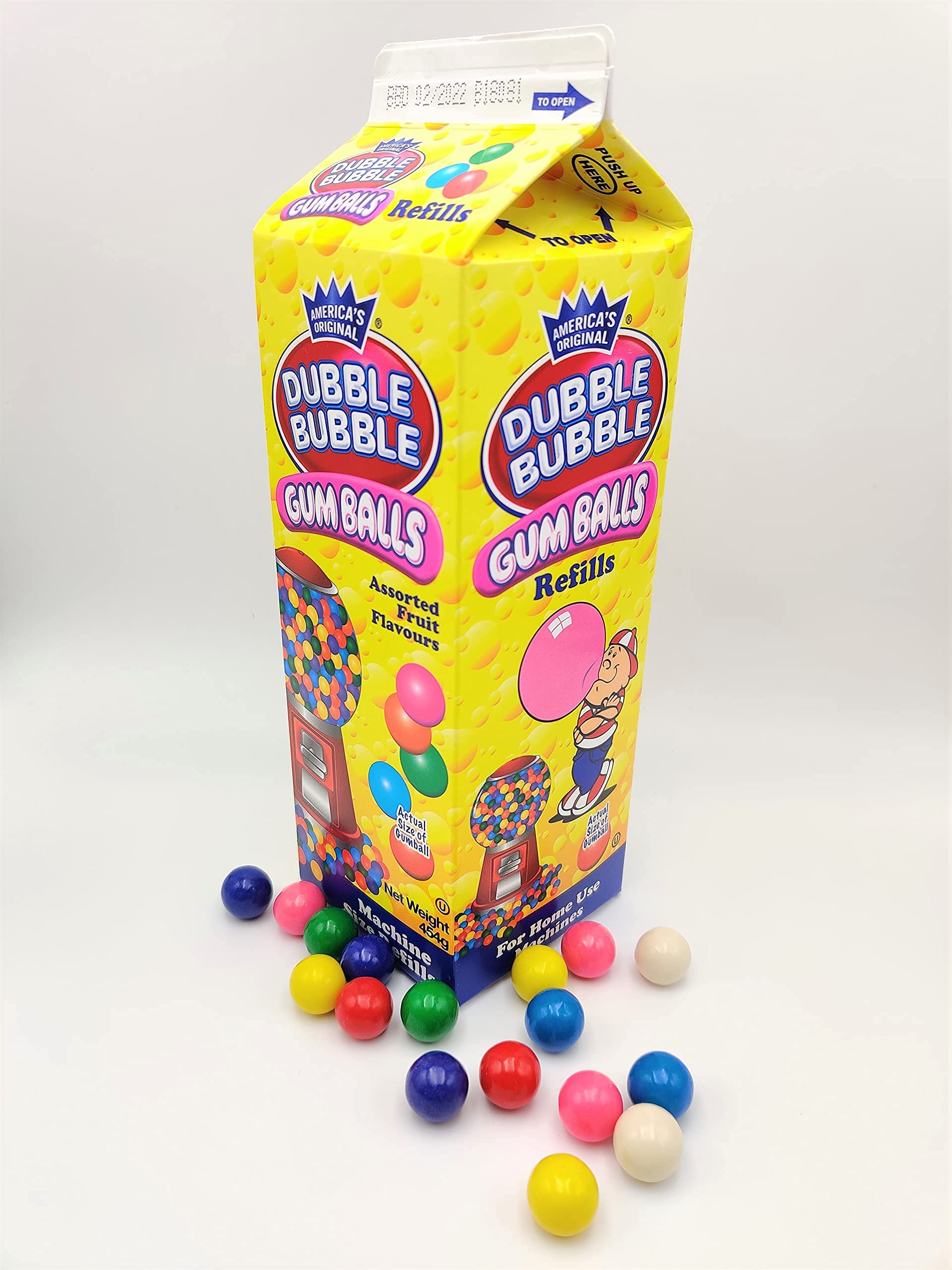 Dubble Bubble Gumballs, 20oz Carton (1)