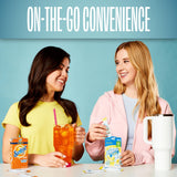 Singles To Go! 120ct Bulk Variety Pack - 20 Different Flavors from Skittles, Sonic, Sunkist, Starburst and More - Sugar Free Drink Mix Packets - Sugar