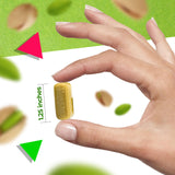 Fida Rossana Pistachio Hard Candy | 1 Pound Bag - 75 Count | Individually Wrapped Rossana Italian Candy | Rich Pistachio Cream Center | Filled Gourmet