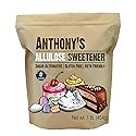 Anthony's Allulose Sweetener, 1 lb, Batch Tested Gluten Free, Keto Friendly Sugar Alternative, Zero Net Carb, Low Calorie