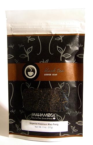 Mahamosa China Black Tea Loose Leaf (Looseleaf) - Imperial Keemun Mao Feng 2 oz