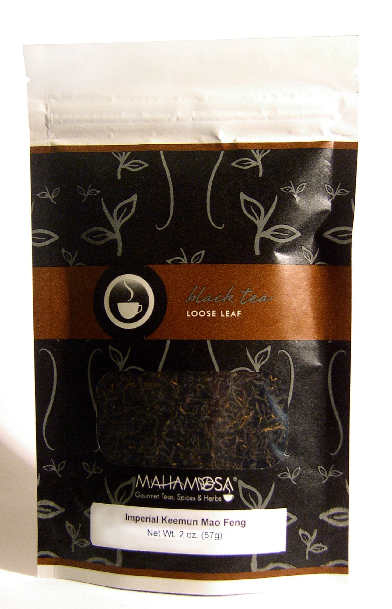 Mahamosa China Black Tea Loose Leaf (Looseleaf) - Imperial Keemun Mao Feng 2 oz