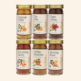 Beller Nutrition Organic Spice Blend Collection | 6-Pack | Vegitude Power, Tex Mex, Super Sumac, Everything Savory, Golden Breakfast, Morning Boost |