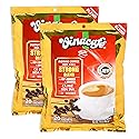 Vinacafe 40 cts 3 in 1 Vietnamese Instant Coffee Gold Red Strong Rich Blend, 40 Sachets (2 Bags of 20 Sachets)