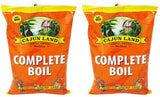 Cajun Land Crab Shrimp Crawfish Boil Complete 4 Lbs - 2 pack