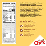 Wheat Chex Breakfast Cereal, Homemade Chex Mix Ingredient, 14 oz
