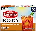 Community Coffee Classic Unsweetened Iced Tea Keurig® K-Cup® Pods 12 Count (Pack of 1)