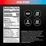 PRIME Energy ICE POP | Zero Sugar Energy Drink | Preworkout Energy | 200mg Caffeine with 355mg of Electrolytes and Coconut Water for Hydration| Vegan