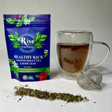 Rise Yaupon America's Classic Yaupon Holly Tea, 1 oz Loose Leaf Tea, Made with 100% Florida-Grown Yaupon Holly, Naturally Caffeinated, Never Bitter