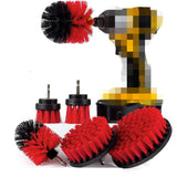 6 Piece Stiff Brush Drill Brush Kit/Spin Brush Power Scrubber/Cleaning for Home Kitchen Toilet Indoor Outdoor Garden Statues,Stone