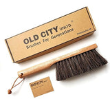 Dustpan Bench Woodworking Brush-USA 13 inch Horsehair Brushes are Used for Counter, Furniture, Drafting, Patio, Fireplace Cleaning, Shop Brush