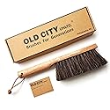 Dustpan Bench Woodworking Brush-USA 13 inch Horsehair Brushes are Used for Counter, Furniture, Drafting, Patio, Fireplace Cleaning, Shop Brush