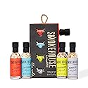 Smokehouse by Thoughtfully, Smokehouse Barbecue Rubs Gift Set, Flavors Include Cajun, Caribbean, Memphis and Southwest, Set of 4
