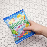 Mamba Tropics Fruit Chews, Assorted Fruity Flavor Combos, Individually Wrapped Pieces, 3.52 Ounces (Pack of 3)