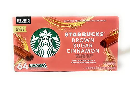 Starbucks Brown Sugar Cinnamon Coffee K-Cups - 64 count
