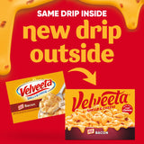 Velveeta Shells and Cheese Mac and Cheese with Bacon, 1 Box, for Easy Dinner or Dinner Sides, Made with Real Cheese, 10.3 oz