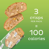 Nonni's THINaddictives Almond Thin Cookies, Pistachio Almond Biscotti, Sweet Crunchy & Chewy, Individually Wrapped, Kosher Snack, Perfect with Coffee