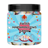 SMIBZE Natural Twist Marshmallows Candy 100 GM (Pack of 1) SMIBZE