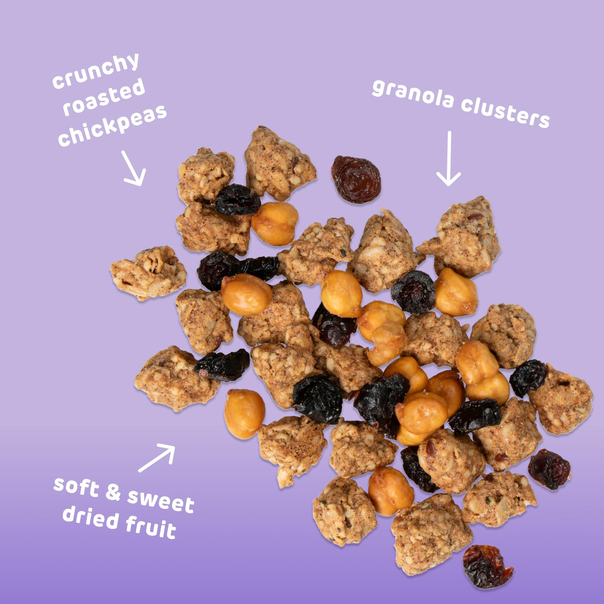Absurd Snacks Chickpea & Granola Crunch Mix, Nut-Free, Gluten-Free, Plant-Based Snack, Good Source of Protein & Fiber 1.5 Ounce (Pack of 8), Rosemary