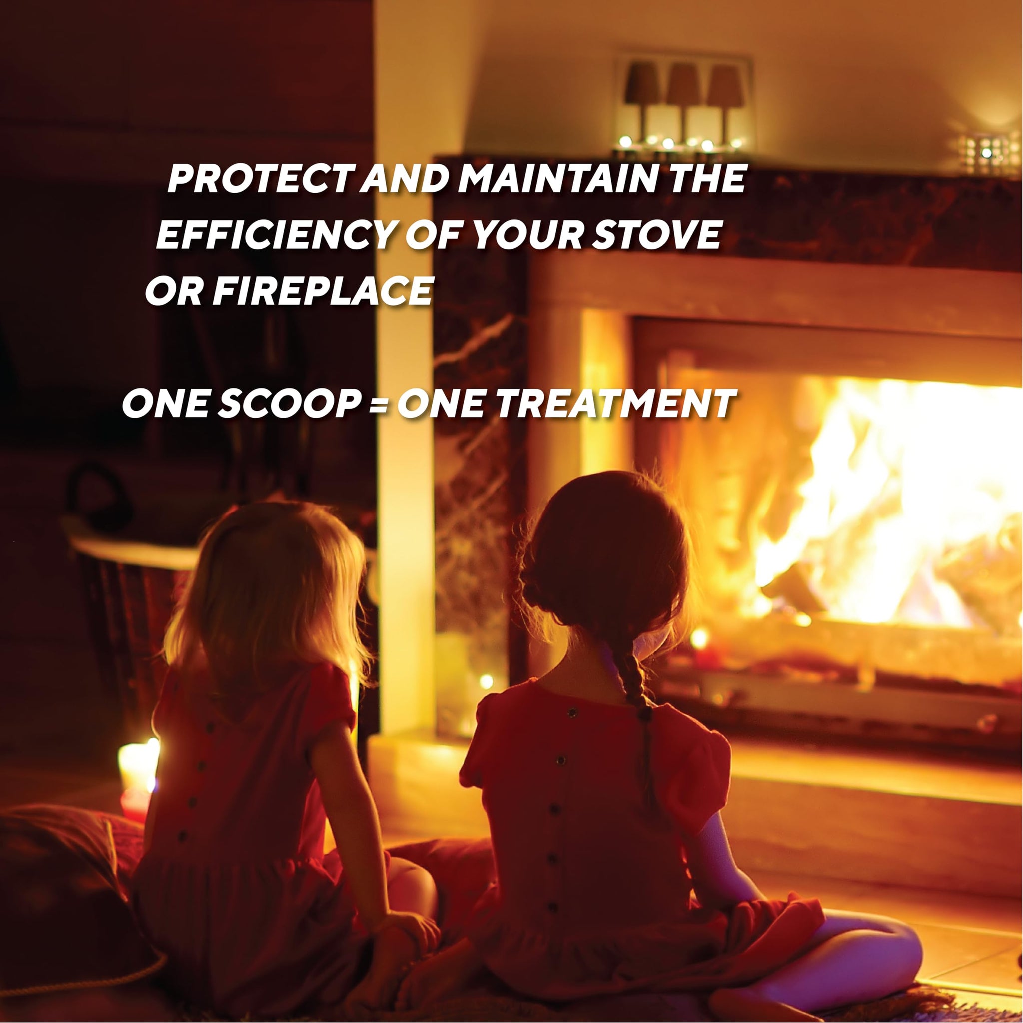 Rutland Creosote Concentrate - Triple Power Remover 1 lb - USA-Made Fireplace Cleaner & Chimney Sweeping Kit, Premium Creosote Remover 16 oz