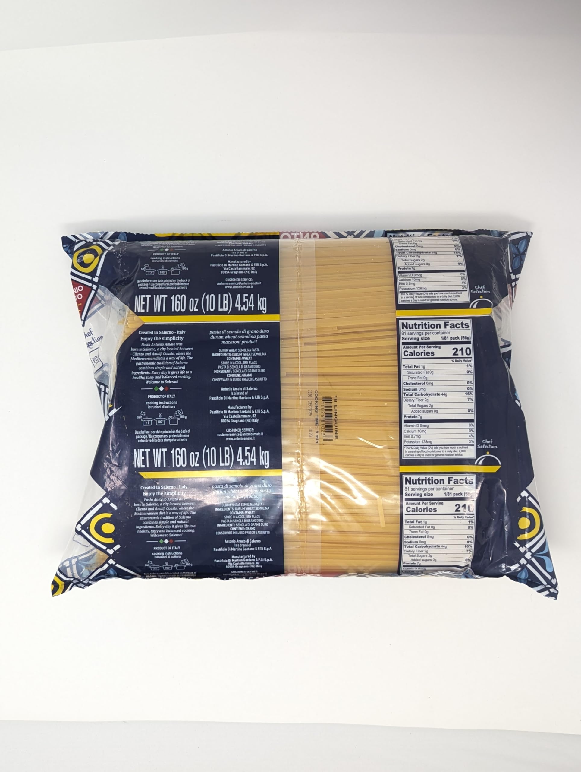 Antonio Amato NO.18 Linguine 10 LB Bag