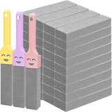 36 Pack Pumice Stone Toilet Bowl Cleaner with Handle Pumice Stone for Cleaning Toilets, Stove, Bathtubs, Grills, Swimming Pools, Sinks Pumice Stone