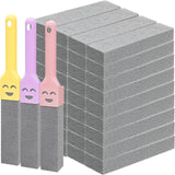 36 Pack Pumice Stone Toilet Bowl Cleaner with Handle Pumice Stone for Cleaning Toilets, Stove, Bathtubs, Grills, Swimming Pools, Sinks Pumice Stone