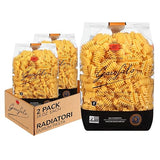 Garofalo - Premium Durum Wheat Semolina Radiatori Pasta Italian Made, Bronze-Drawn, Al-Dente, One-Ingredient Pasta (2 pack)