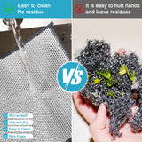 Rconisi Nano Stain Remover Dishcloth - Non-Abrasive, Non-Sticky, Multi-Purpose for Kitchen/Bathroom/Outdoor Use | High-Density Polyester for Powerful