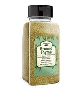 Unpretentious Ground Thyme, 6.4 oz, Versatile Seasoning, Savory Flavor, Soups & Sauces