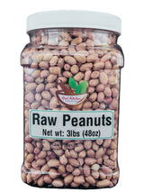 Desi Kitchen Raw Peanuts Whole with skin (Uncooked, Unsalted) 3lbs (48oz) by Rani Foods Inc