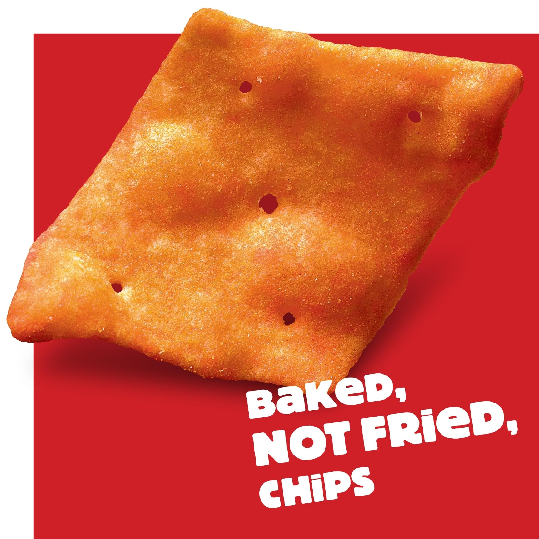 Cheez-It Snap'd Cheesy Baked Chips, Lunch Snacks, Double Cheese, 7.5oz Bag (1 Bag)