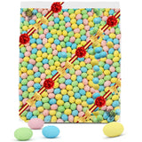 Milk Chocolate Eggs Pastel Candy Coated - 2.25 lb Bulk Bag - Solid Milk Chocolate Centers with a Crunchy Candy Shell - Perfect for Easter Baskets