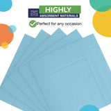 Party Solids Light Blue Napkins Disposable Everyday 50 Pcs 2 Ply Light Blue Dinner Napkins Paper Everyday For Parties & Party Supplies