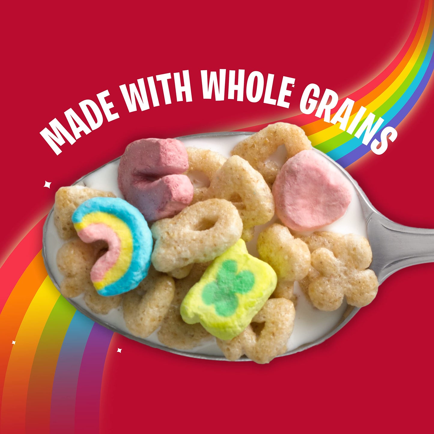 Lucky Charms Breakfast Cereal, Gluten Free Cereal, 23 oz