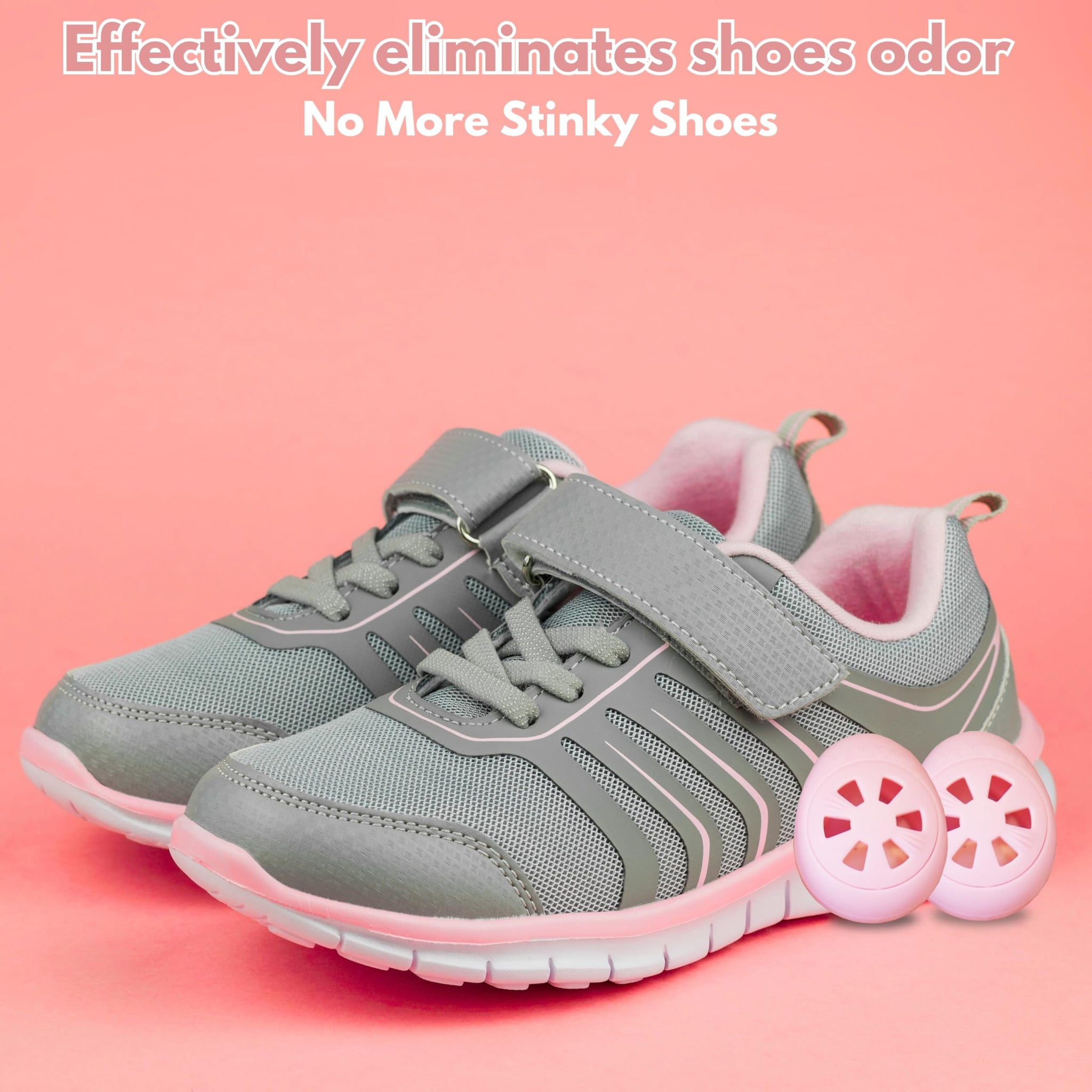 Air Jungles Shoe Deodorizer Balls 12 Ct, Honey Peach Scent, Odor Remover Balls for Sneakers, Gym Bags, Lockers, Closets, Hampers, and Drawers