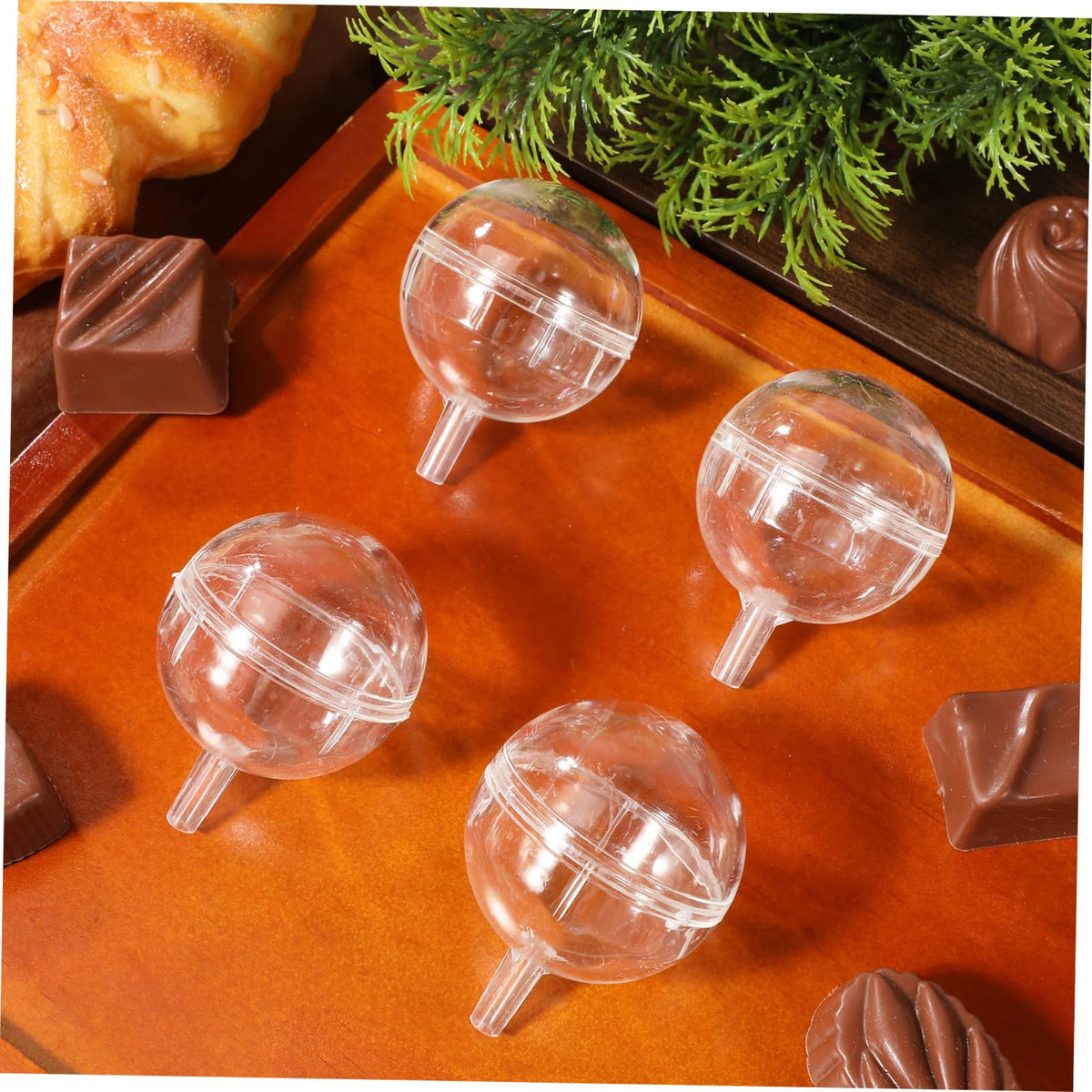MAGICLULU 80pcs Chocolatier Candy Bouquet Holder Cups Easy Assembly Versatile Bouquet Accessories