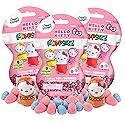 Flipperz Hello Kitty Finders Keepers with Assorted Gummies, Individually Wrapped Candy, Collectible Character Inside, 0.35 Ounces (Pack of 3)