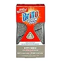 Brillo Scrub Max Heat Activated Sponges, Strong & Long Lasting, Innovative Technology, 2 Count (2 Count (Pack of 1), Kitchen)