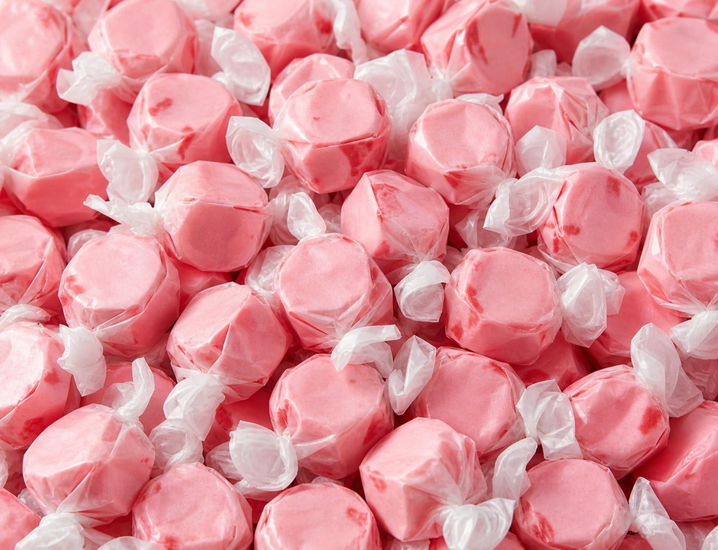 Cinnamon Salt Water Taffy 1.5 lbs, Soft Chewy Candy, Sweet & Spicy Flavor, Individually Wrapped Bulk Classic Old Fashioned Treat