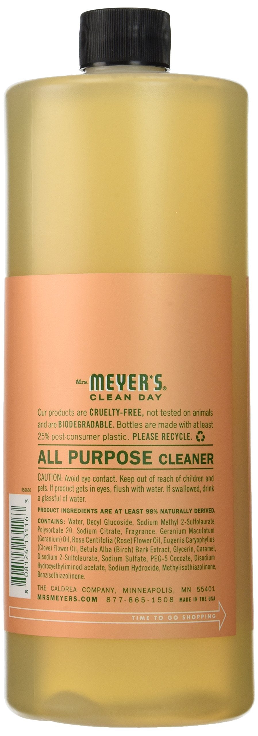 Mrs. Meyer's All Purpose Cleaner, Geranium, 32 oz