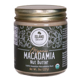 Island Harvest Macadamia Nut Butter - Made with 100% Hawaiian Organic Macadamia Nuts; All-Natural Nut Butter; Non-GMO; High In Fiber; 8 Ounce (Pack