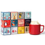12 Days of Christmas Hot Chocolate Gift Set, 12 Gourmet Hot Cocoa Mixes