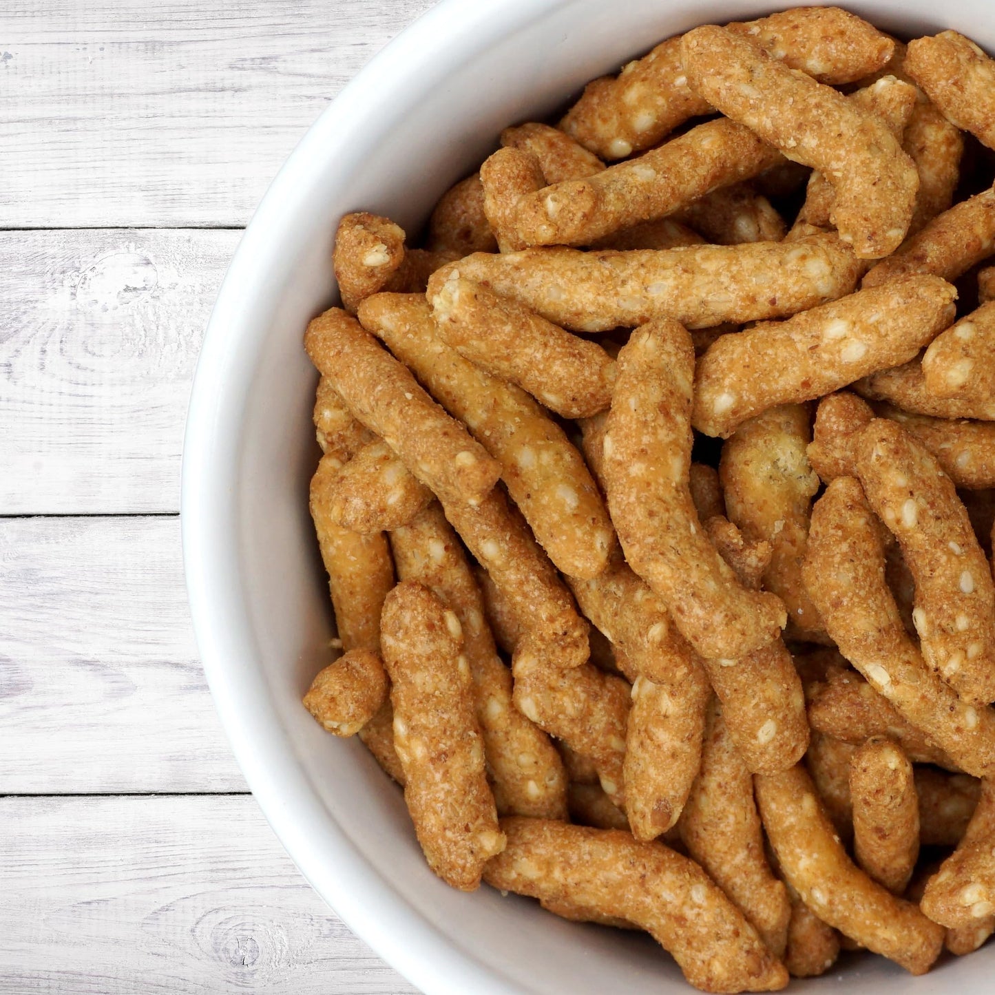 Sesame Sticks, 1 Pound Bag Fresh Sesame Sticks Snacks, The Hampton Popcorn & Candy Company