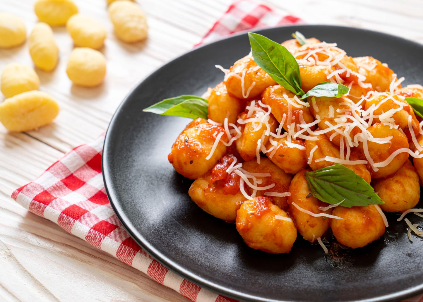Pastene Potato Gnocchi - Authentic Italian-Style Pasta Made with Real Potatoes - Shelf-Stable, Tender Texture - 16 oz Box - Easy to Cook & Perfect