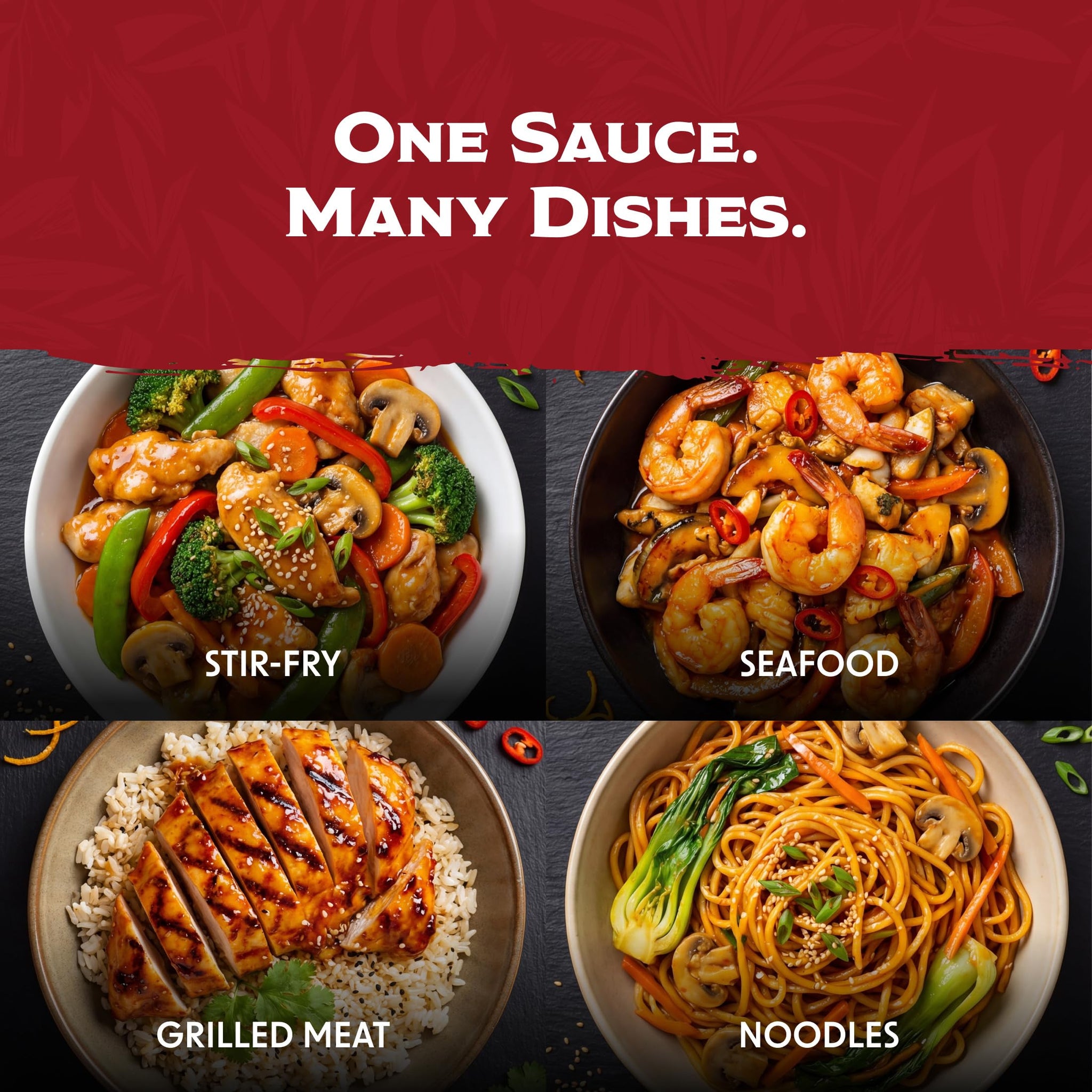 KA-ME Spicy Orange Sauce - Authentic Asian Flavors for Grilling and Cooking - Elevate Meat, Seafood, and Vegetable Dishes - Non-GMO, Kosher - No, High