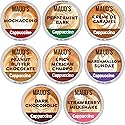 Maud's Cappuccino Coffee Pods Variety Pack, 56 ct, 8 Assorted Flavors, Single Serve Pods - Compatible with Keurig K Cups Maker