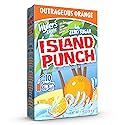 Wyler's Light Island Punch Singles To Go, Water Drink Mix, Outrageous Orange, 1 box with 10 counts.