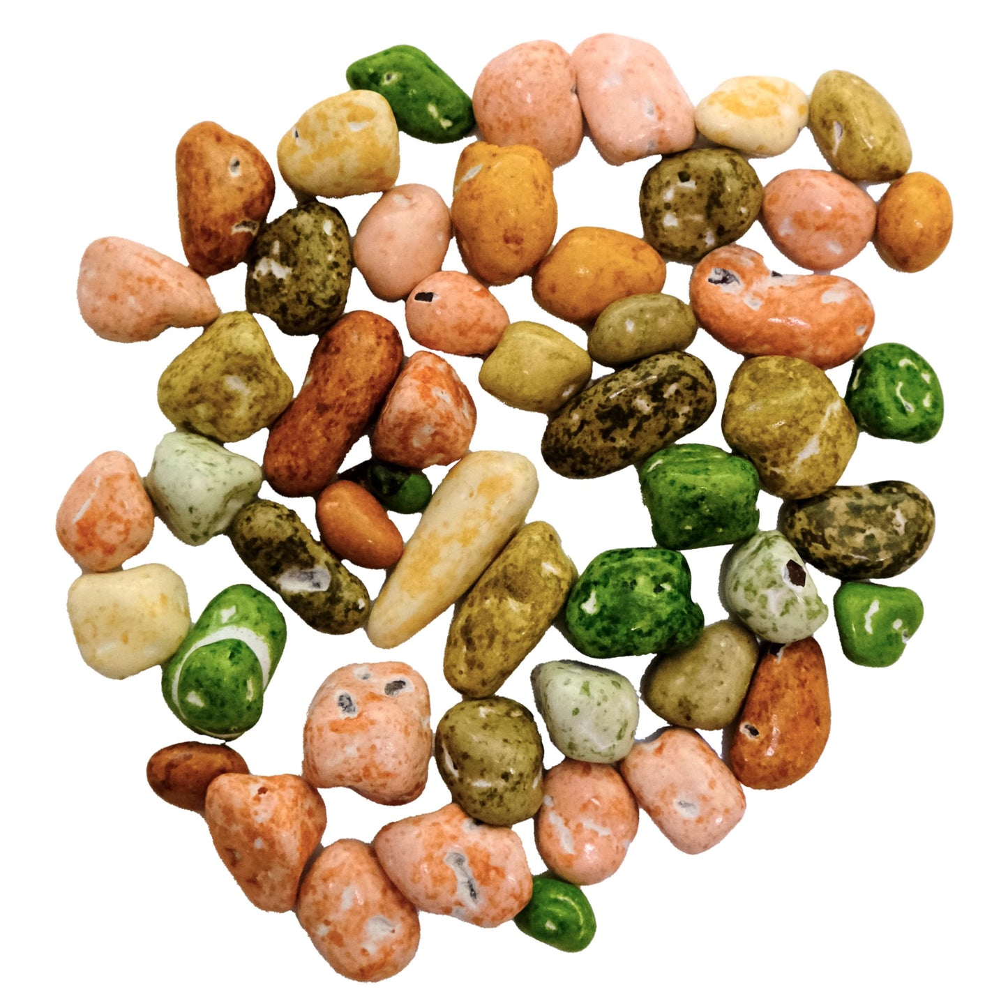 Chocorocks Riverstones Nuggets- Candy Coated Chocolate Shaped River Stones - 4 OZ